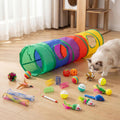 25 Pcs Cat Toys Set, Cat Tunnel Toy for Indoor Cats, Kittens