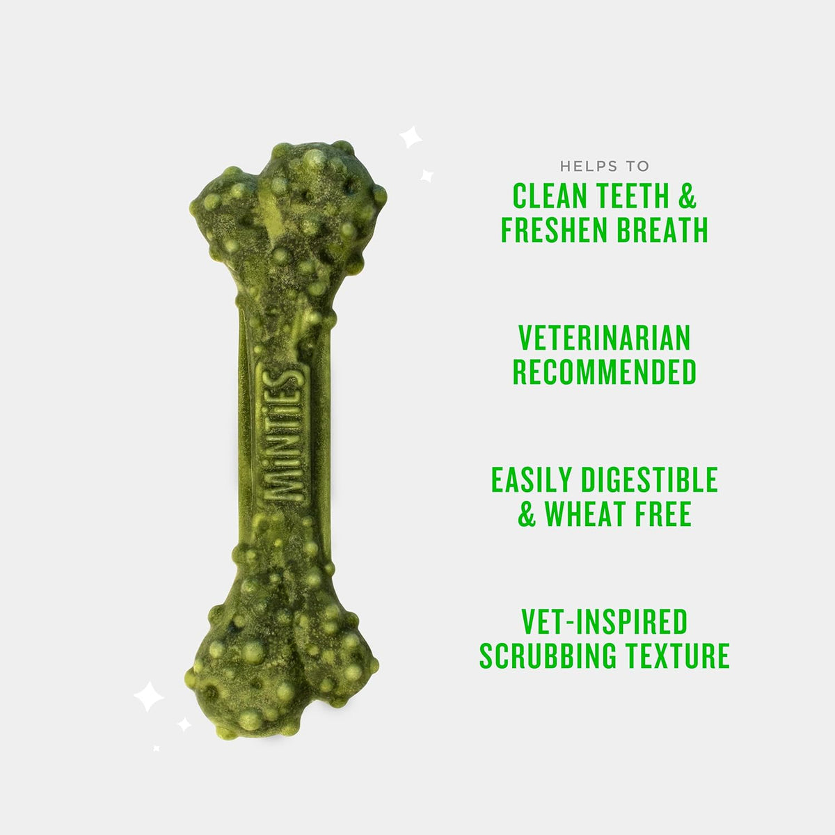 Mint Dental Chews for Dogs, Medium 25-50 Lbs, 20 Ct