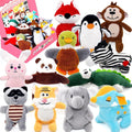 Dog Squeaky Toys for Small Dogs,Stuffed Animal Puppy Toys,Cute Puppy Chew Toys for Dog Teething Toys, Pet Toys for Small to Medium Dogs,Soft Dog Toys,Plush Dog Toy Pack 12 in Gift Box