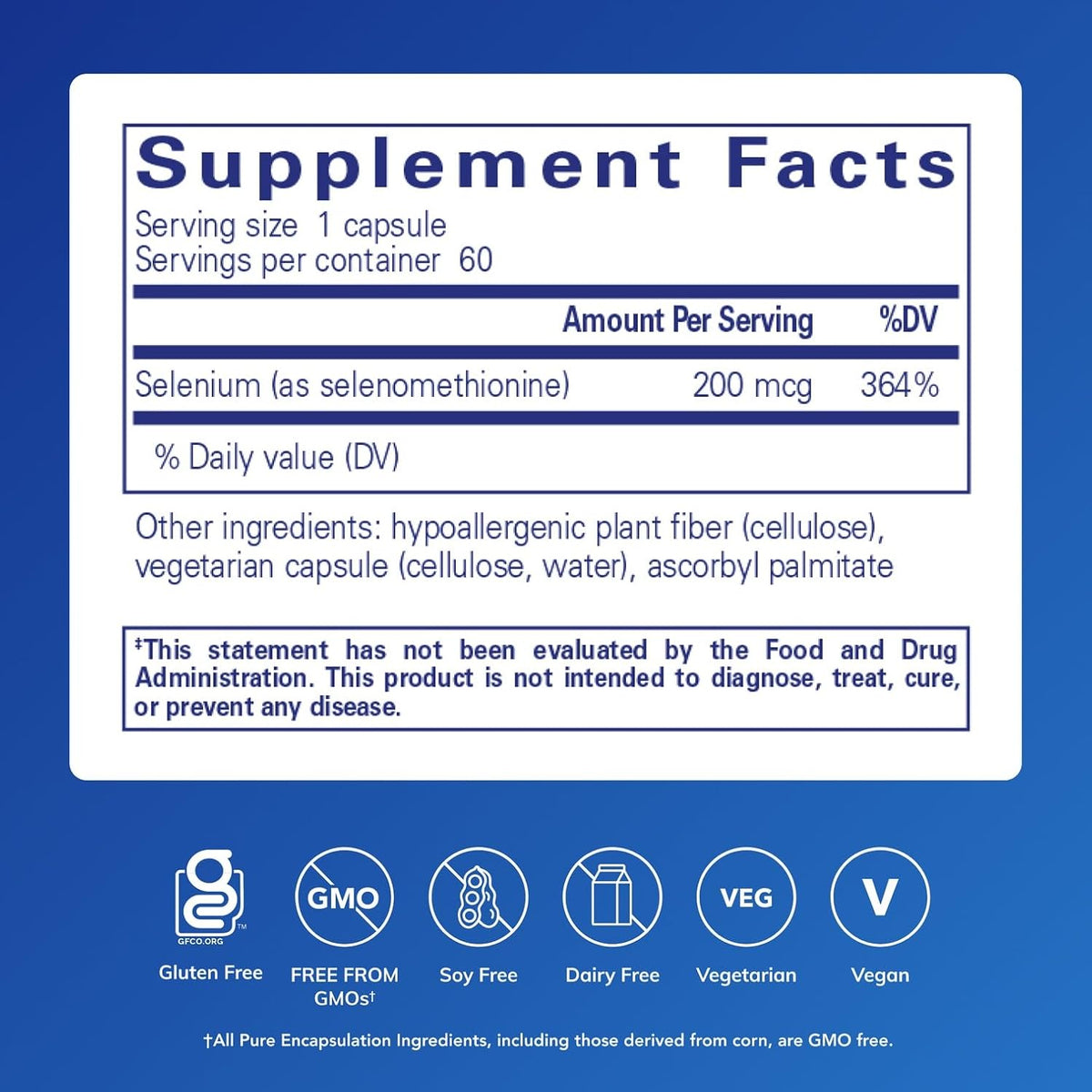 Selenium, 200 Mcg