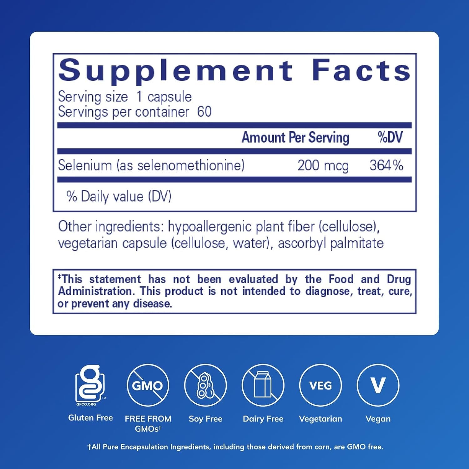 Selenium, 200 Mcg