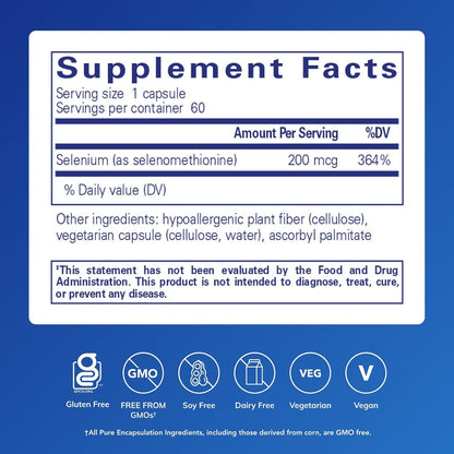 Selenium, 200 Mcg
