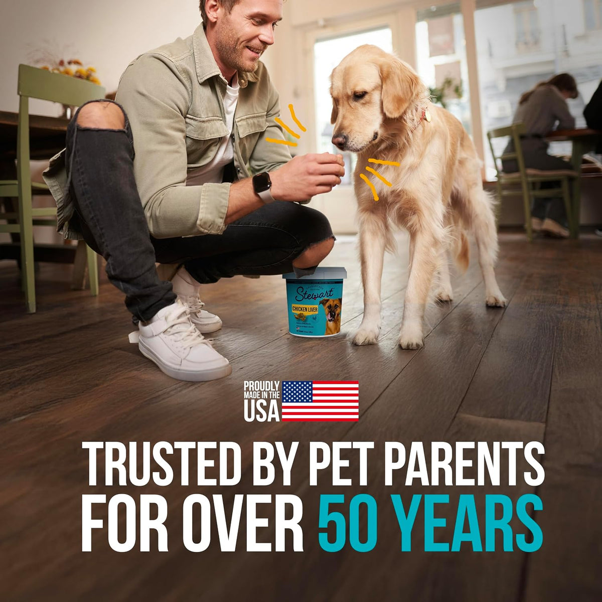 Freeze Dried Dog Treats, 100% Chicken Liver, 1.5 Oz Tub
