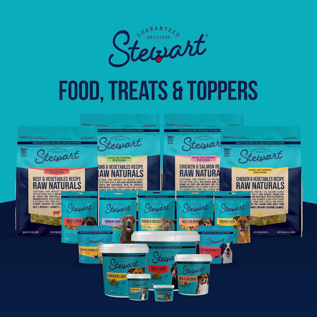 Freeze Dried Dog Treats, 100% Beef Liver, 14 Oz Tub