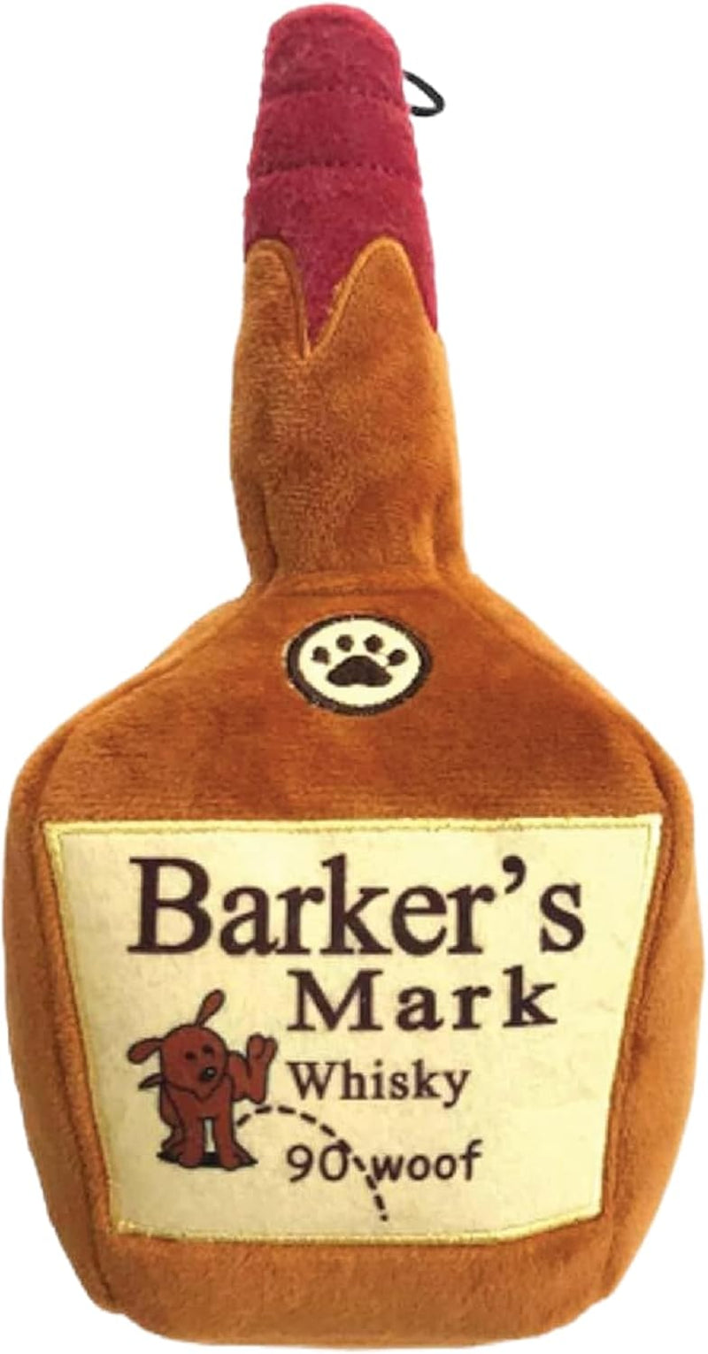 Power Plush Squeaky Dog Toy, Barker'S Mark, Large
